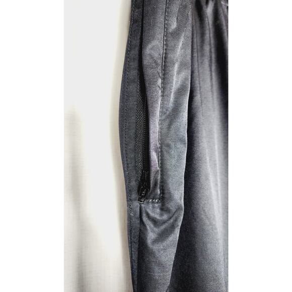 VTG 80s Peregrine Nylon Ski Snow rain Pants Sz Large Advantage 1000 Black USA - Picture 7 of 12
